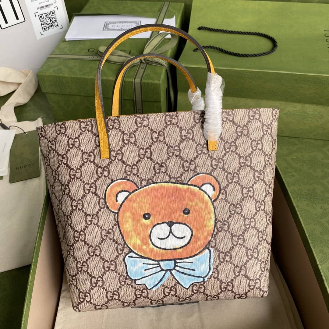 Best Replica Gucci Children GG Supreme Tote Replica 410812 - Colareps