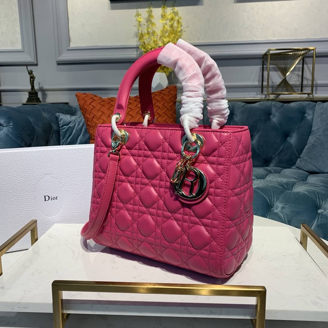 Best Replica Christian Dior Lady Dior 24CM Replica Bag - Colareps