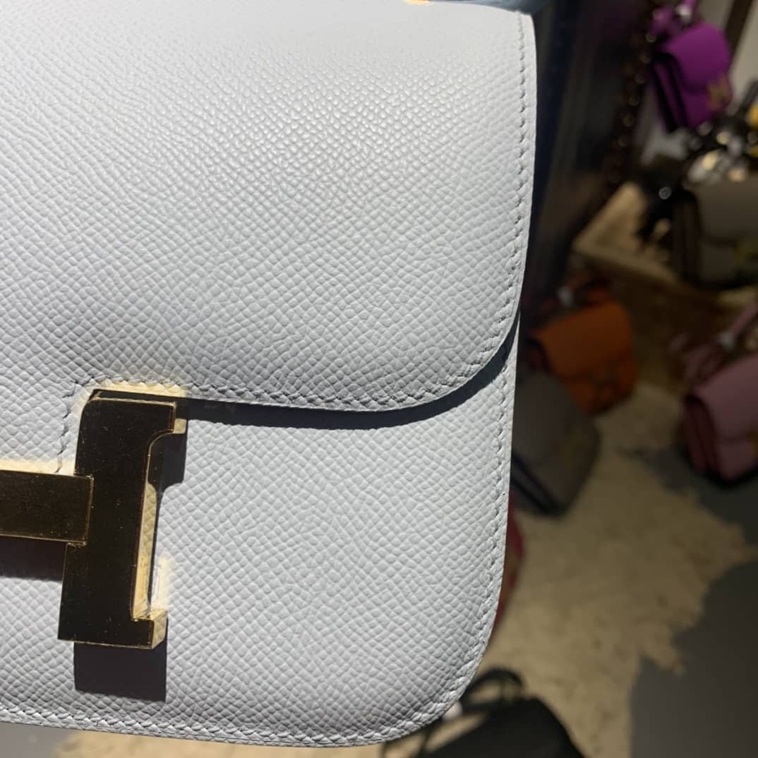 Best Replica Hermes Replica Constance Bag 18CM Epsom Leather - Colareps