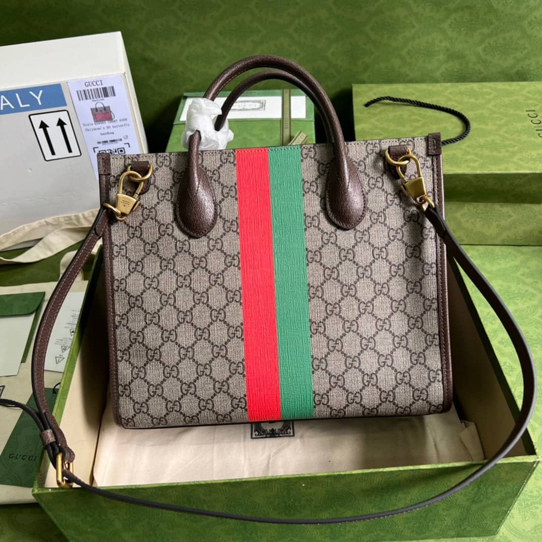 Best Replica Gucci GG Supreme Tiger Tote 659983 Replica - Colareps