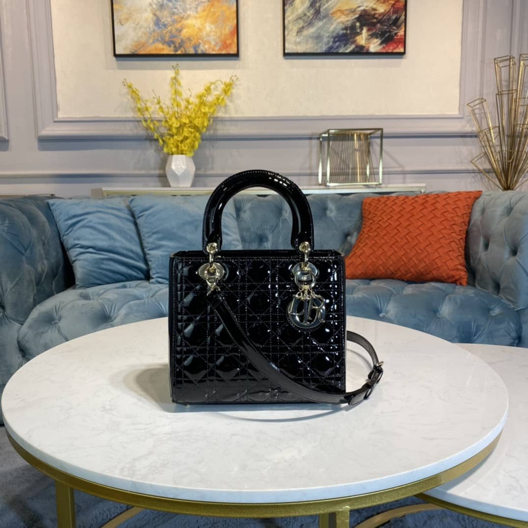Best Replica Christian Dior Lady Dior 24CM Replica Bag - Colareps