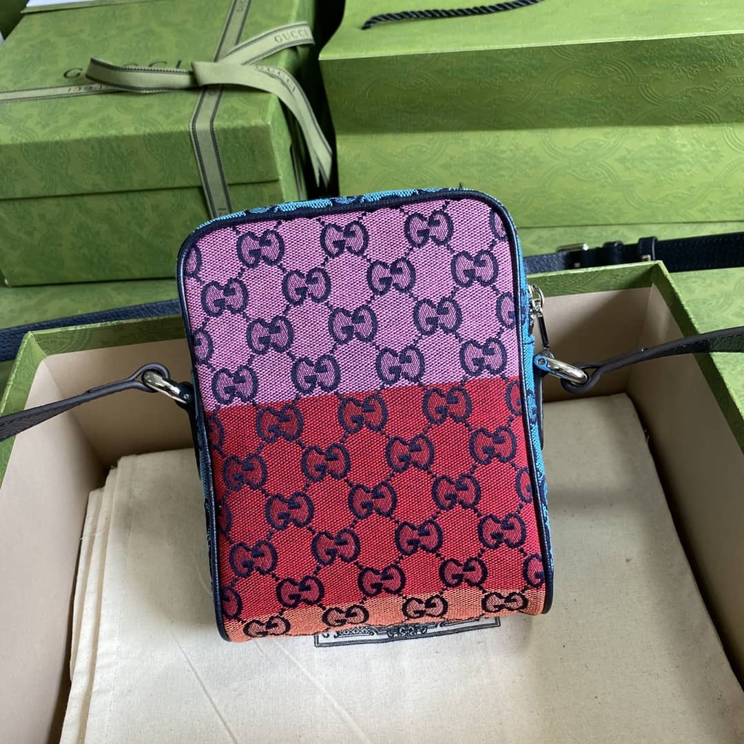 Best Replica Gucci Marmont Multicolor Messenger Bag Replica 658659 - Colareps