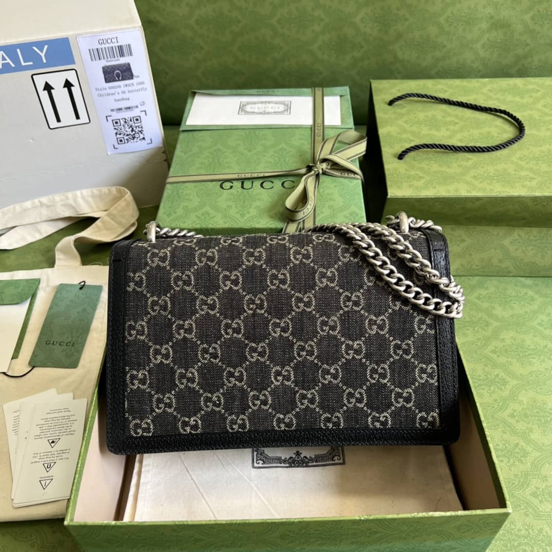 Best Replica Gucci Dionysus GG Supreme Leather 400249 Replica Crossbody Bag - Colareps