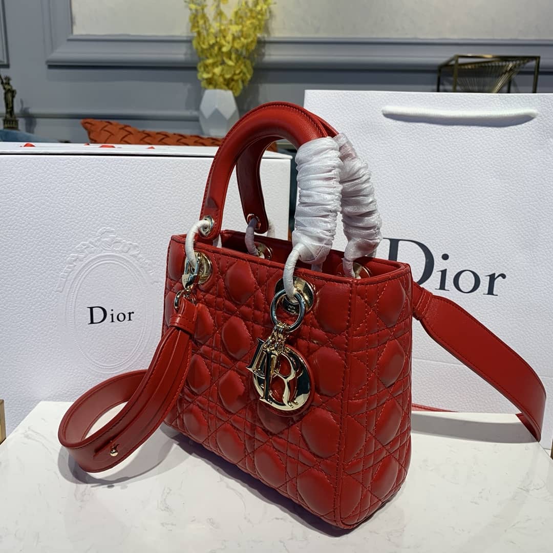 Best Replica Christian Dior Lady Dior 20CM Replica Bag - Colareps