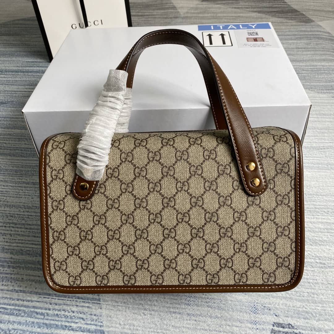 Best Replica Gucci 1955 Horsebit Small Top Handle Bag Replica 627323 - Colareps