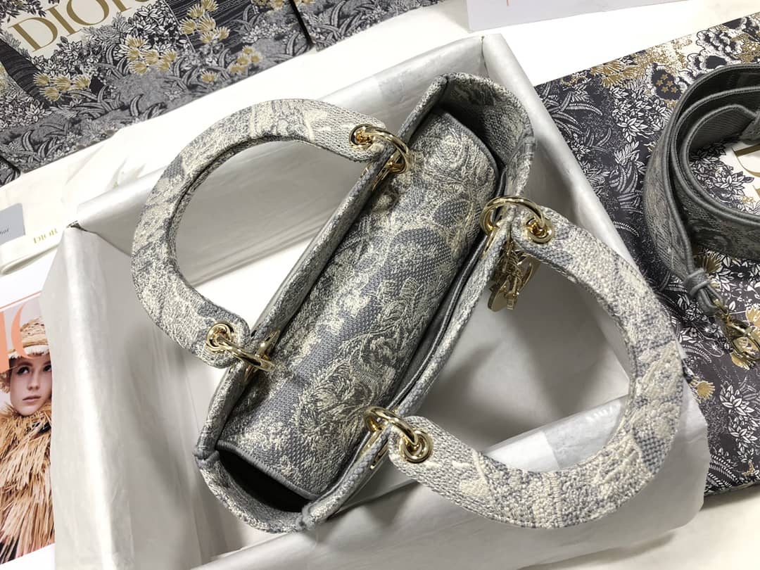 Best Replica Lady Dior Dupe 24CM Replica Bag - Colareps