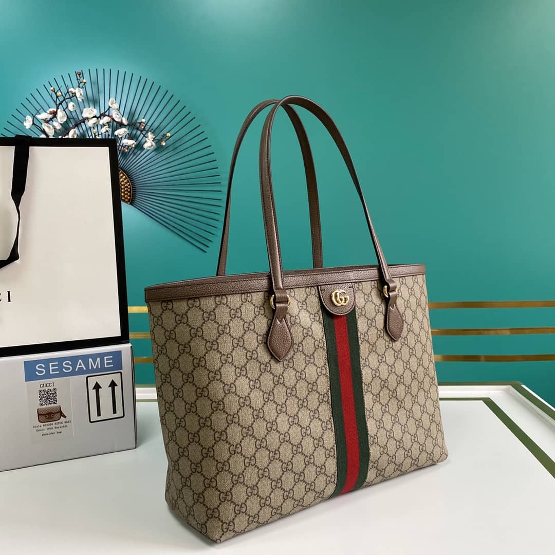 Best Replica Gucci Ophidia GG Medium Tote Replica 631685 - Colareps