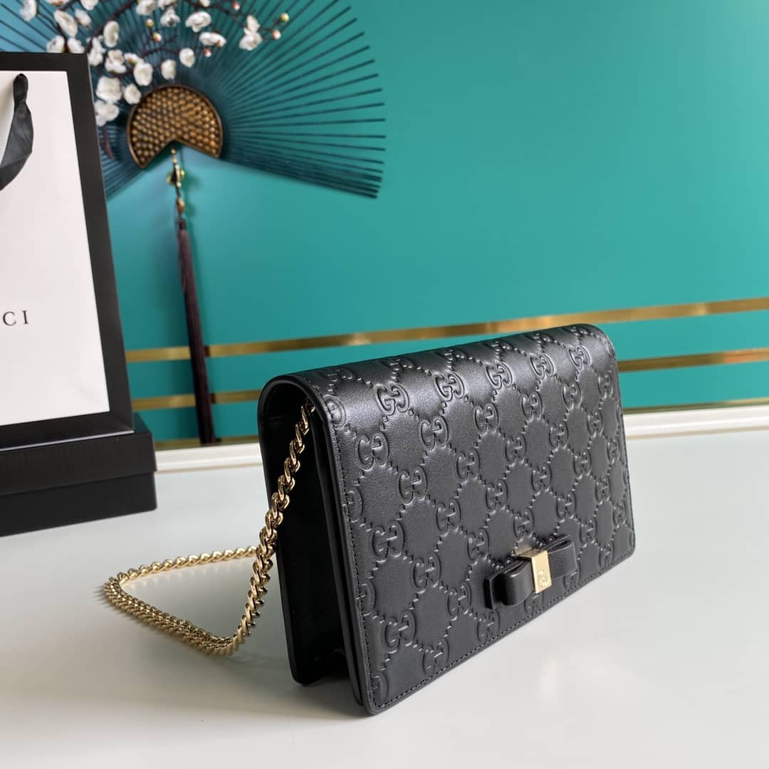 Best Replica Gucci Signature Mini Crossbody Bag Replica 431408 - Colareps