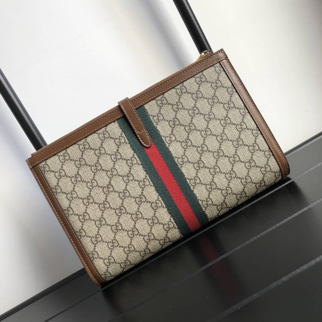 Best Replica Gucci GG Jackie 1961 Pouch Replica Clutch 30CM 647332 - Colareps