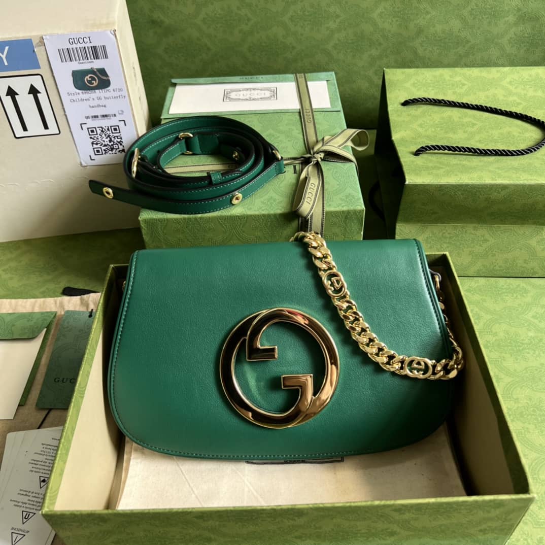 Best Replica Gucci Blondie Green 699268 Replica Shoulder Bag - Colareps