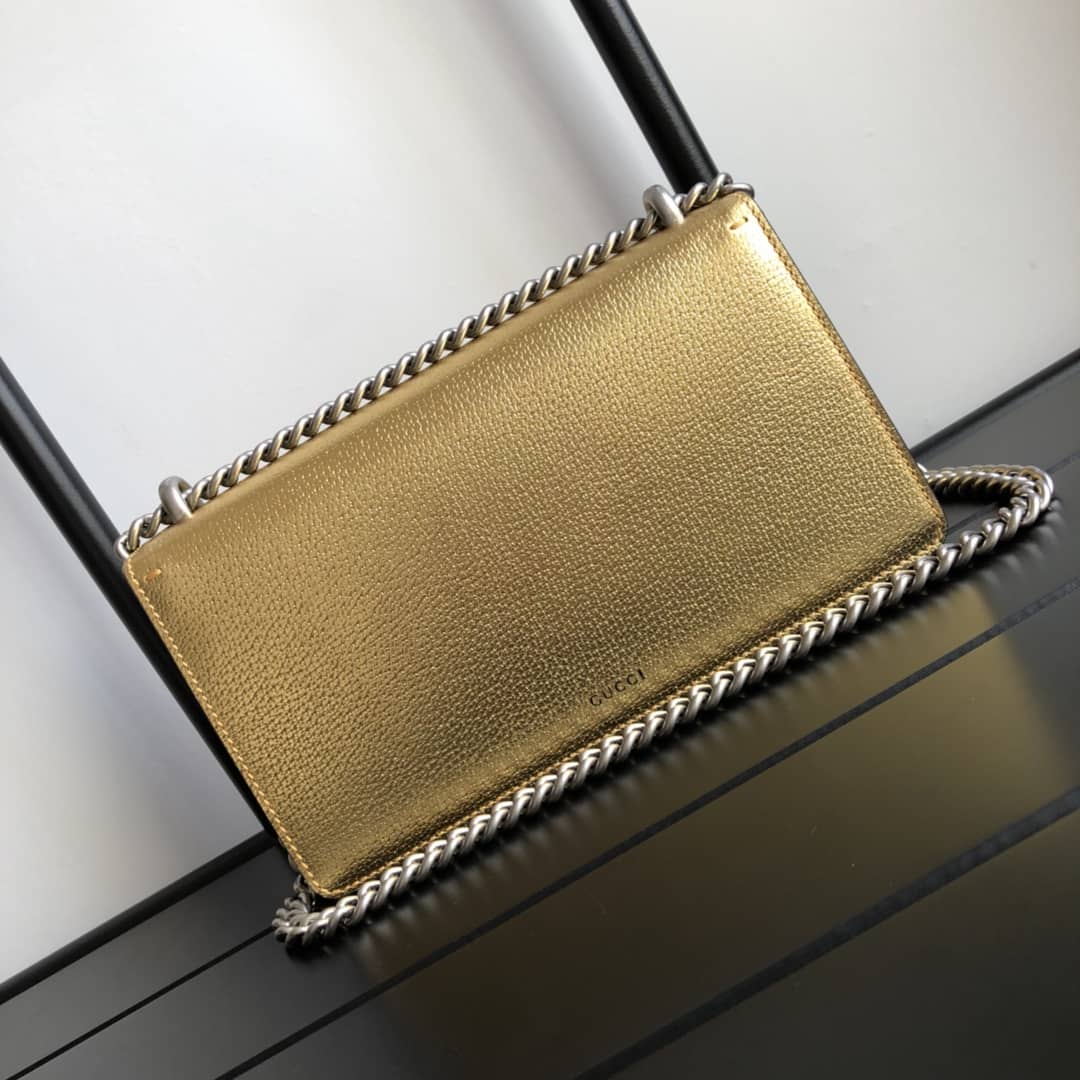 Best Replica Gucci GG Dionysus Small Shoulder Bag Replica Yellow 499623 - Colareps