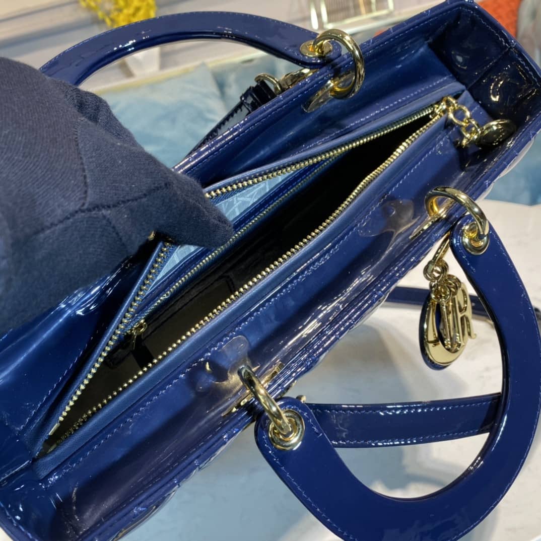 Best Replica Lady Dior Dupe 32CM Replica Bag(Cola) - Colareps