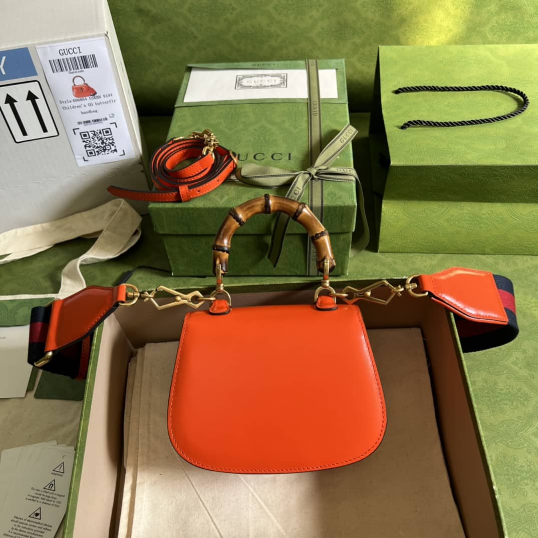 Best Replica Gucci Bamboo Mini Top Handle Bag Replica 686864 - Colareps