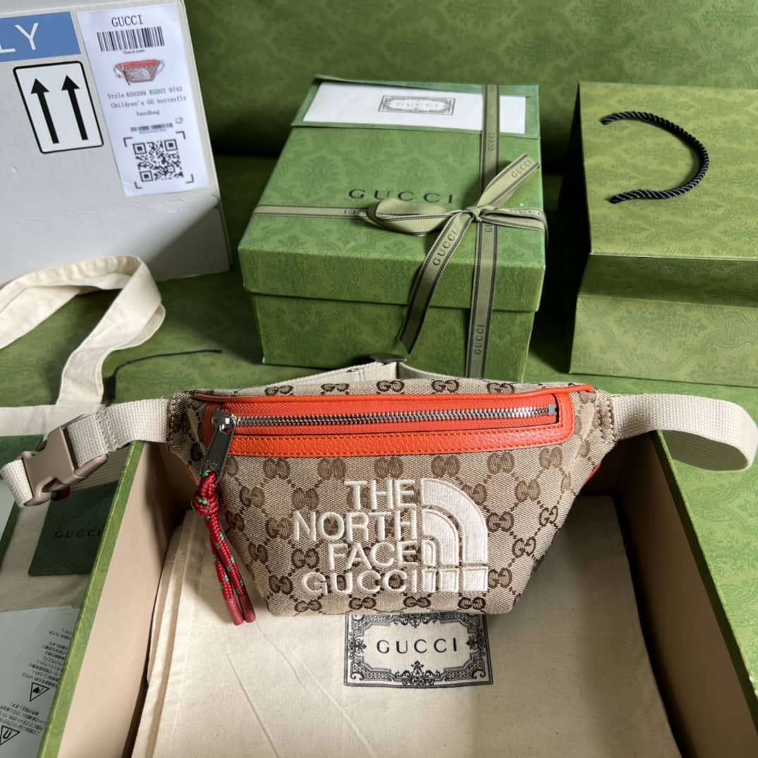 Best Replica Gucci The North Face x Gucci 650299 Replica Belt Bag - Colareps