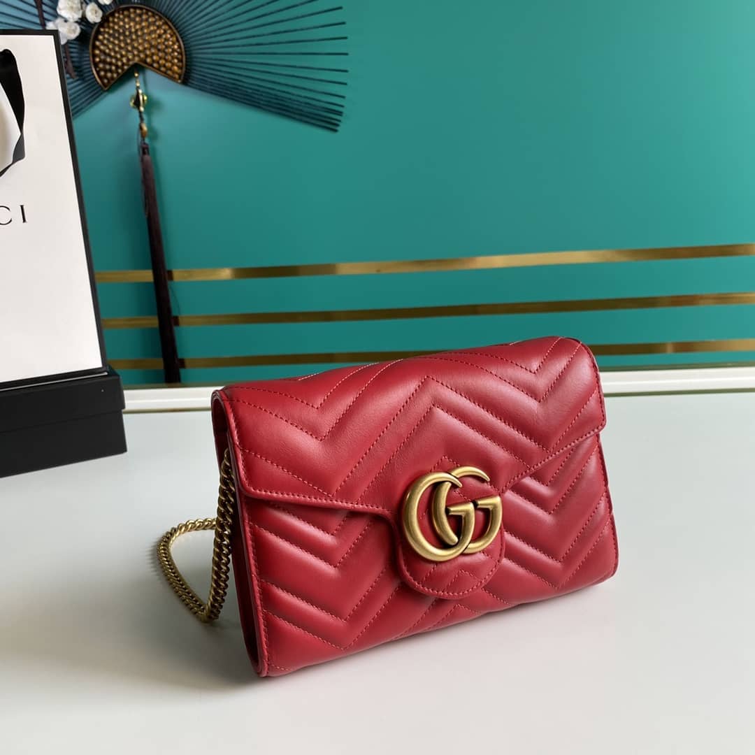 Best Replica Gucci Marmont GG Matelassé Mini Bag Replica 474575 - Colareps