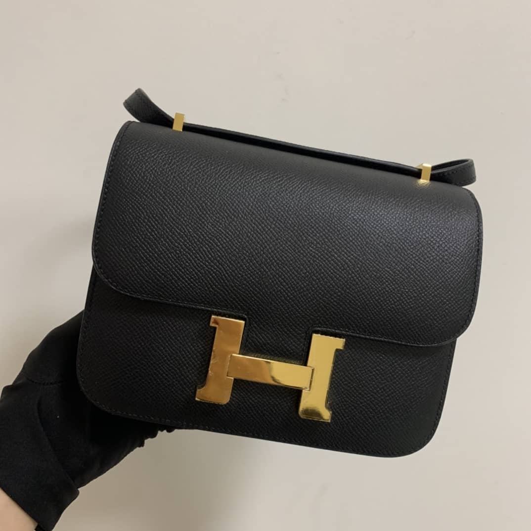 Best Replica Hermes Replica Constance Bag 18CM Epsom Leather - Colareps