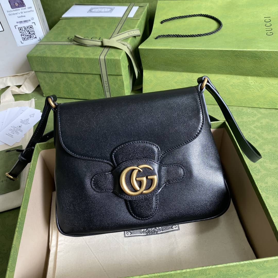 Best Replica Gucci Double G Messenger Shoulder Bag Replica 648934 - Colareps