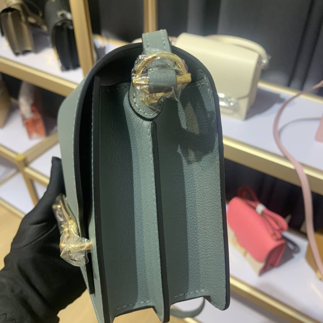 Best Replica Hermes Roulis Mini Sac Evercolor Calfskin Leather Crossbody Bag - Colareps