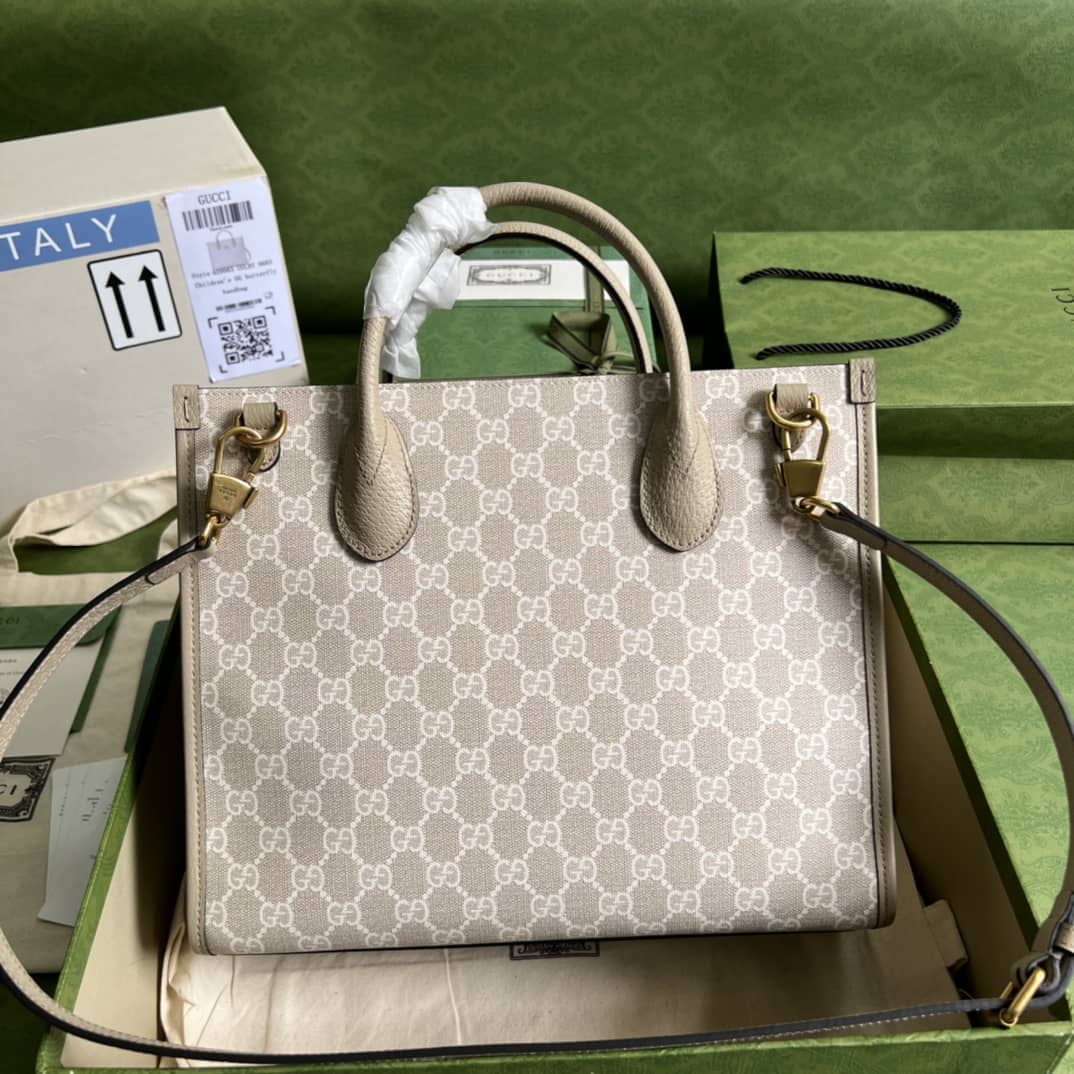 Best Replica Gucci GG Small Tote Bag With Interlocking G 659983 Replica - Colareps
