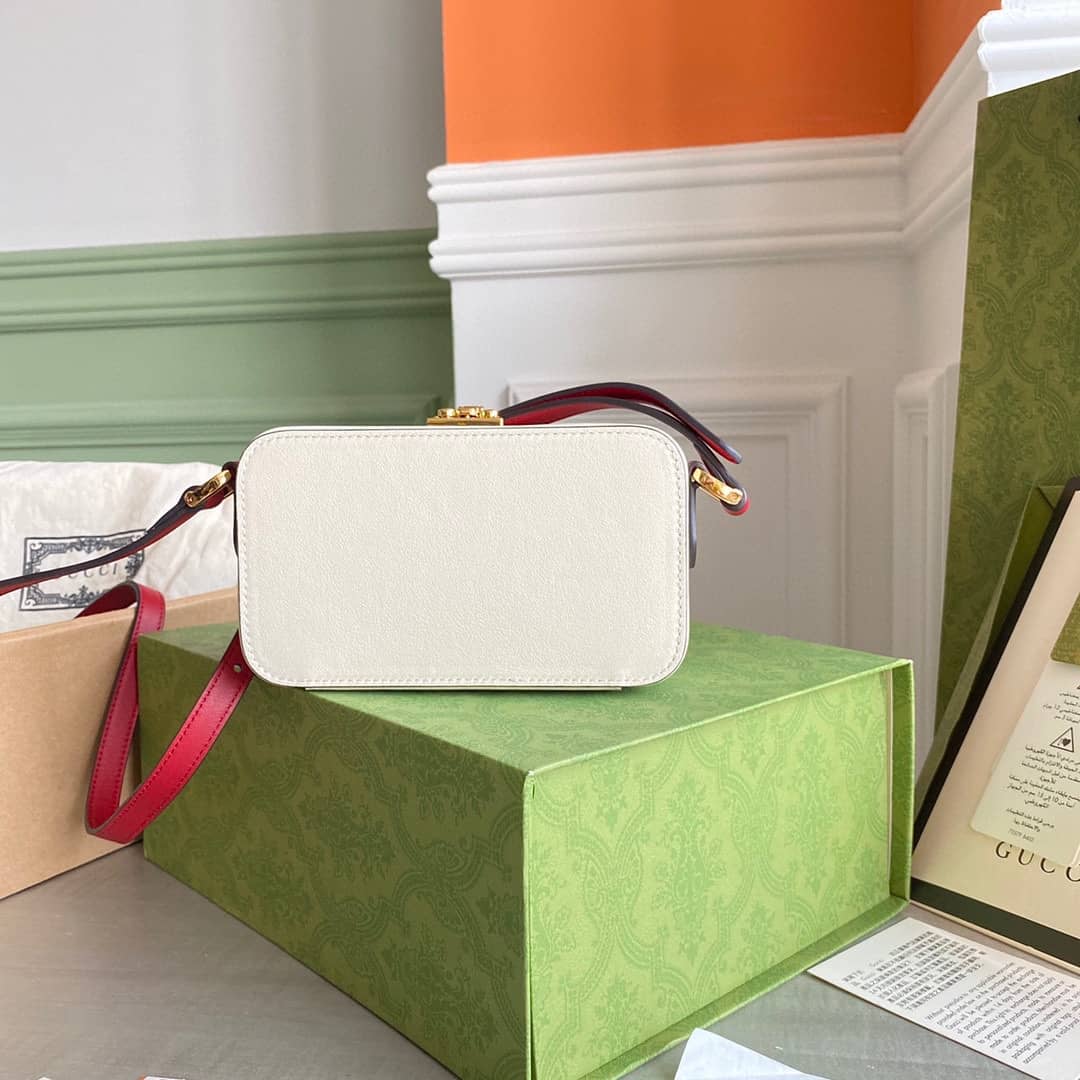 Best Replica Gucci Interlocking G Mini Bag Replica White 658230 - Colareps
