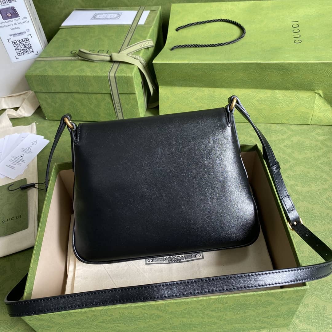 Best Replica Gucci Double G Messenger Shoulder Bag Replica 648934 - Colareps