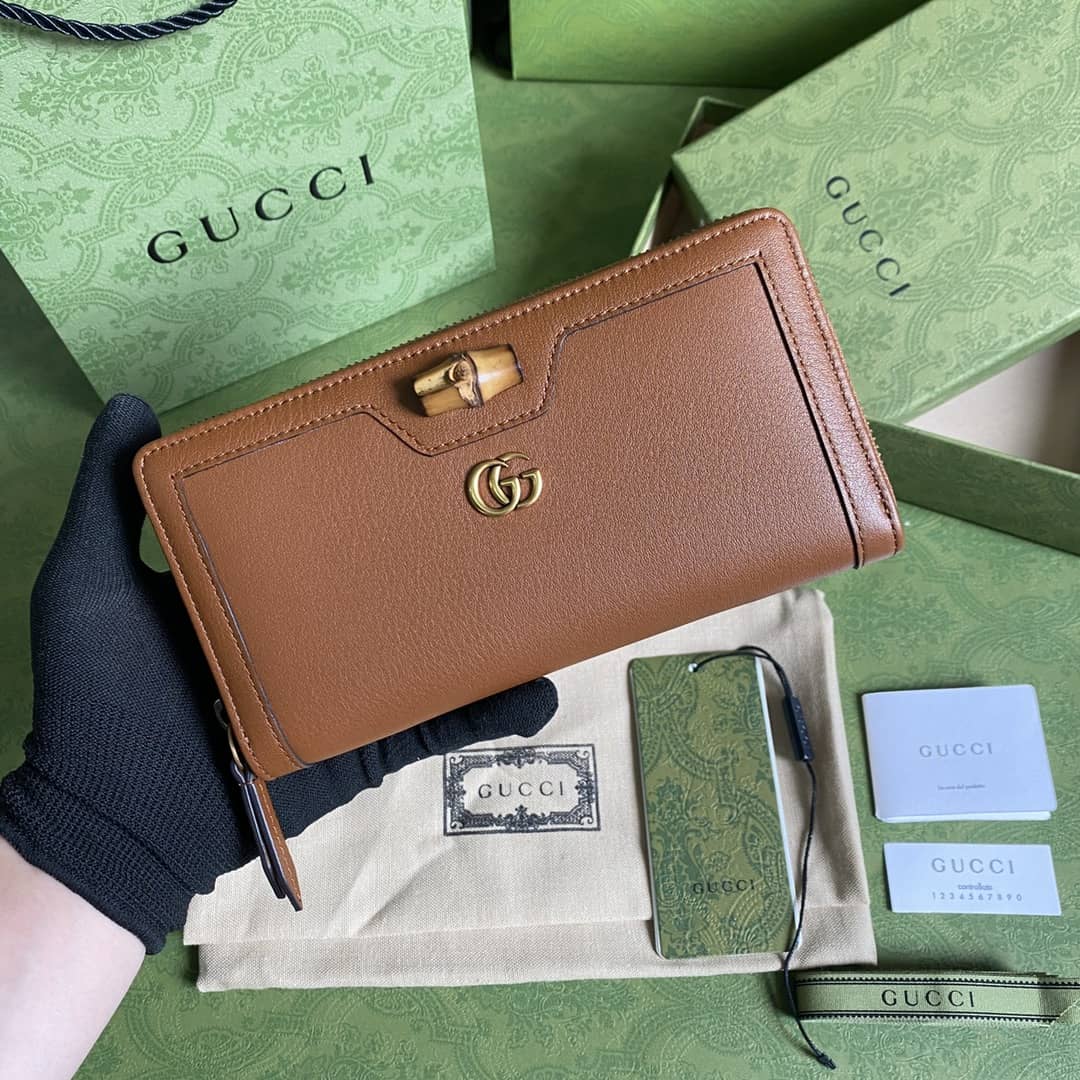 Best Replica Gucci Diana Continental Wallet Replica 658634 - Colareps
