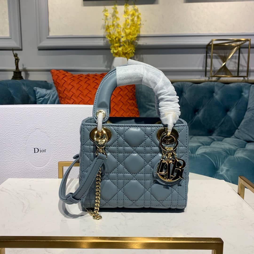 Best Replica Christian Dior Lady Dior 17CM Replica Bag - Colareps