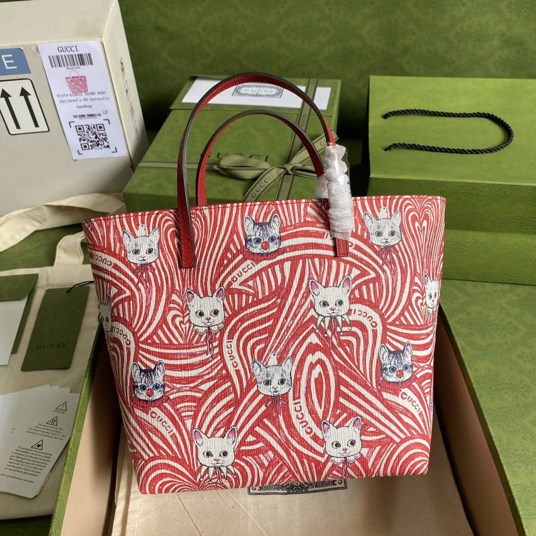 Best Replica Gucci Children GG Supreme Tote Replica 410812 - Colareps