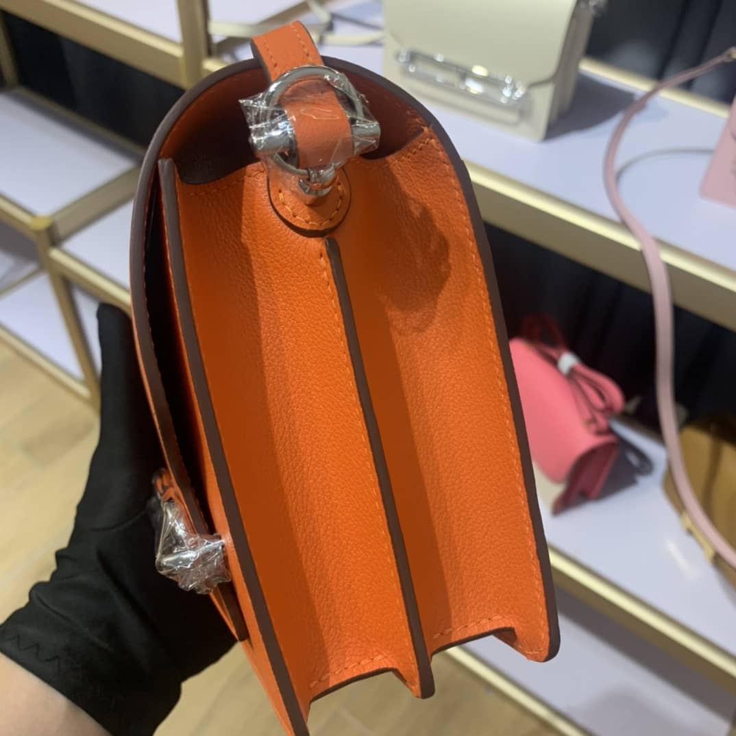 Best Replica Hermes Roulis Mini Sac Evercolor Calfskin Leather Crossbody Bag - Colareps