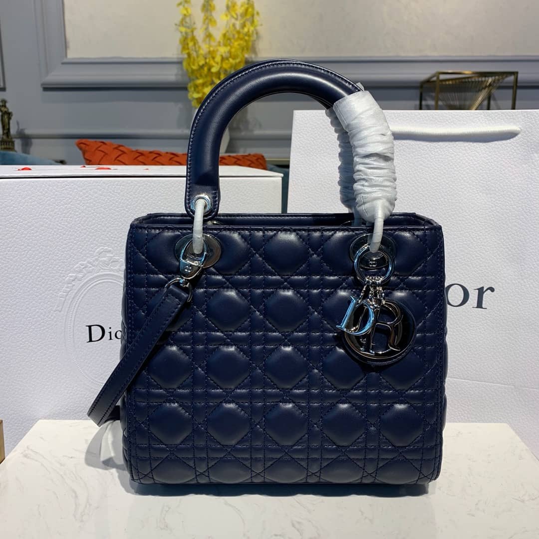 Best Replica Christian Dior Lady Dior 24CM Replica Bag - Colareps
