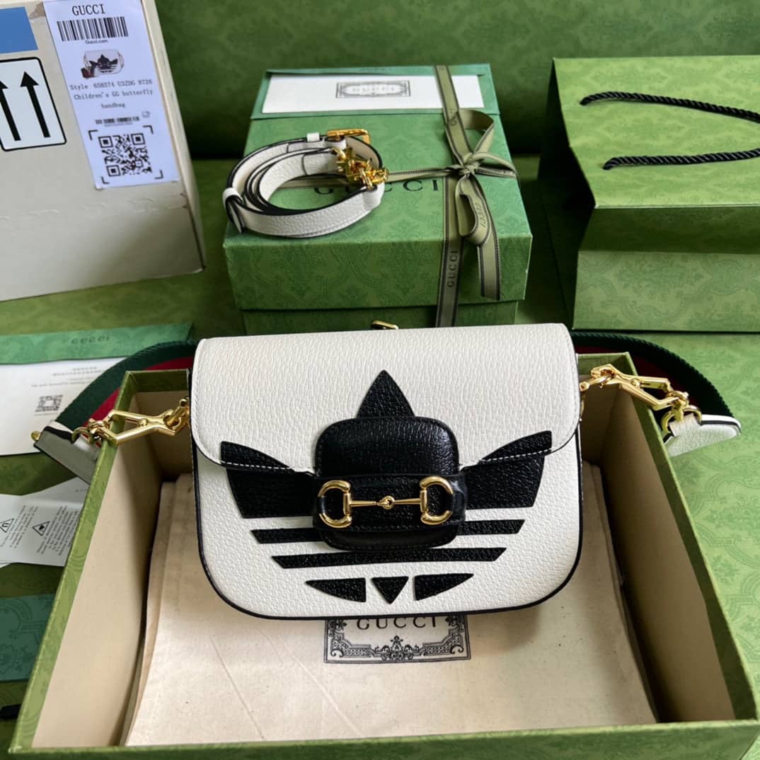Best Replica Adidas x Gucci Horsebit 1955 Mini Crossbody Bag 658574 Replica - Colareps