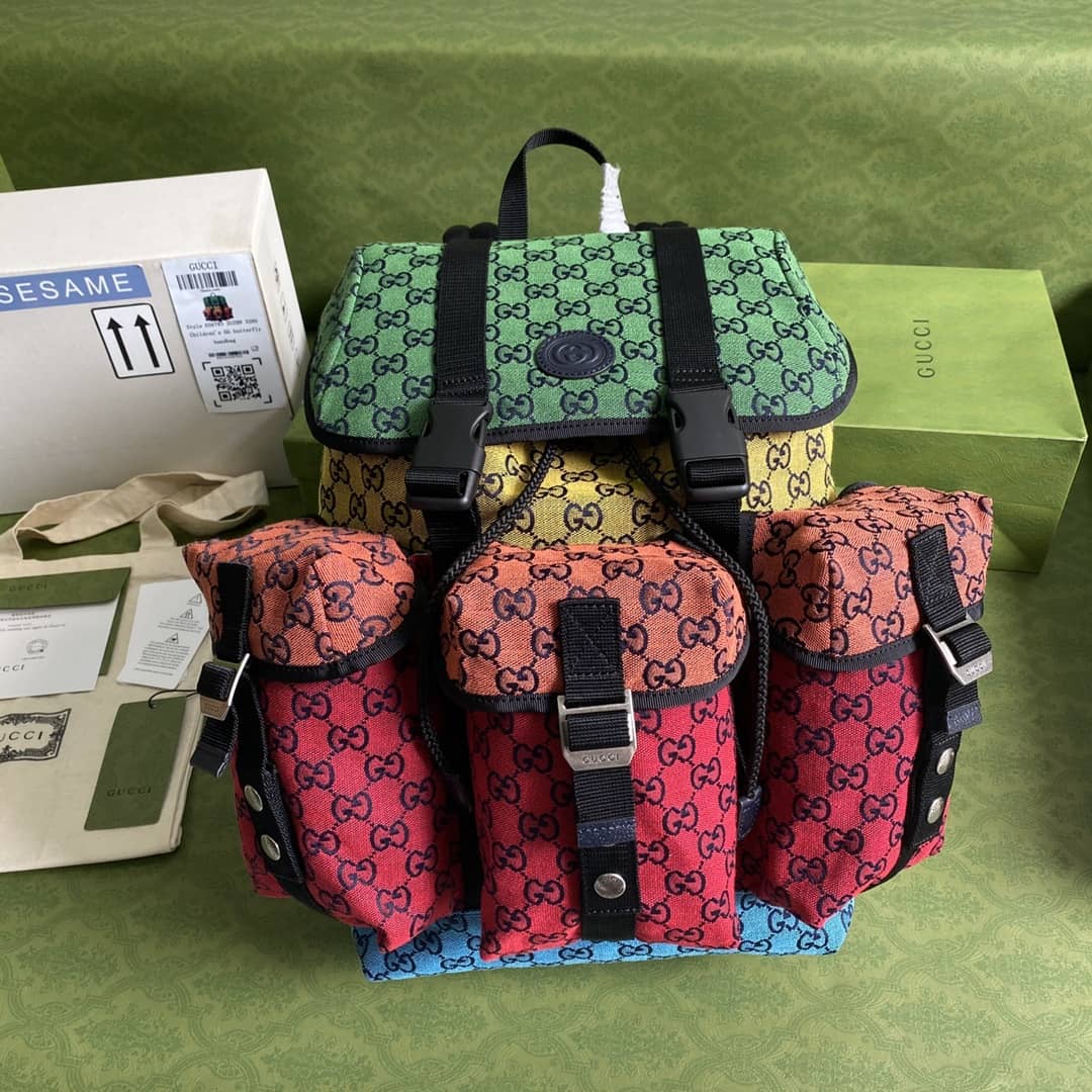 Best Replica Gucci Off The Grid GG Monogram Nylon Travel Backpack Replica 626160 - Colareps