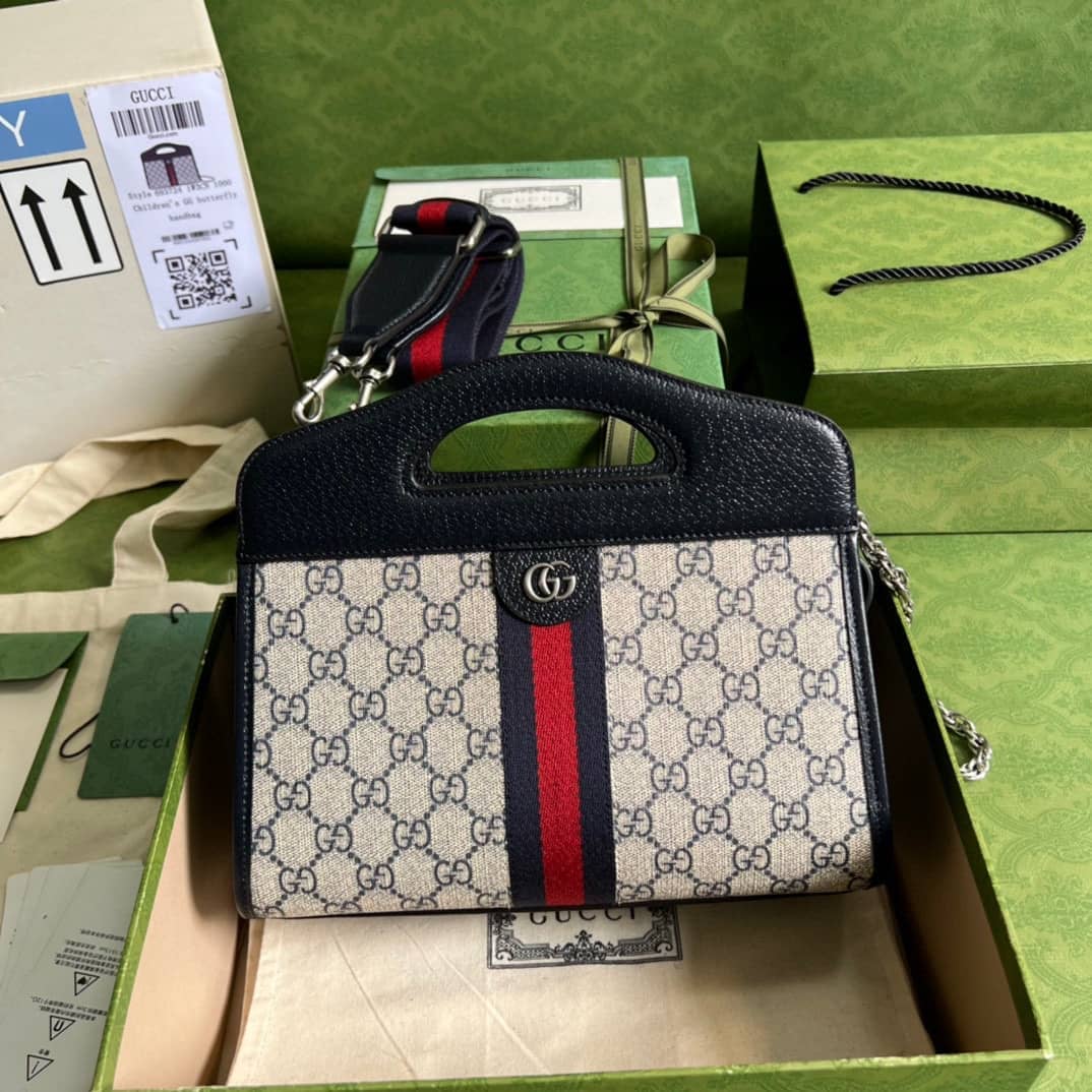 Best Replica Gucci Ophidia Small Tote With Web 693724 Replica Crossbody Bag - Colareps