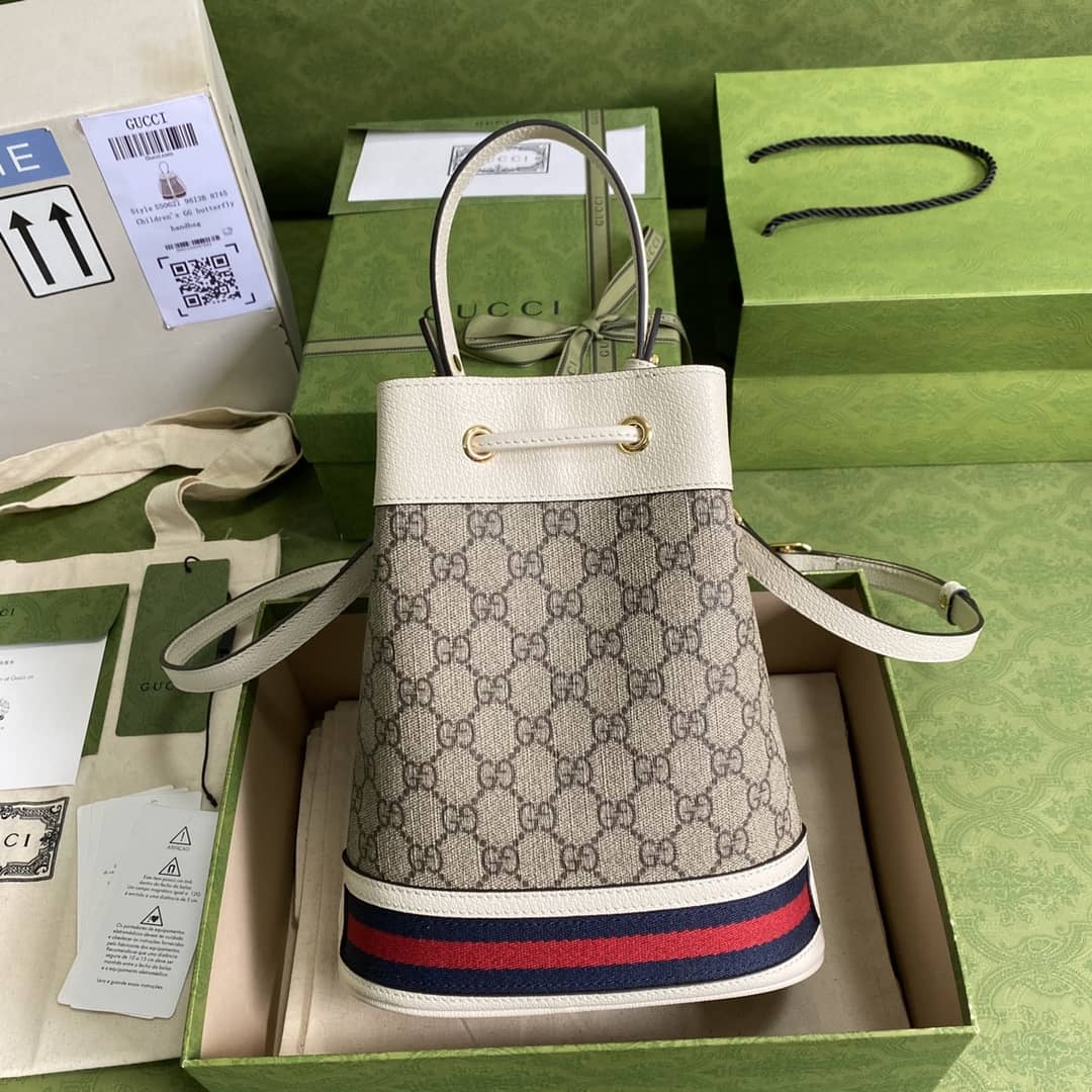 Best Replica Gucci Ophidia Small Bucket Bag Replica 550621 - Colareps