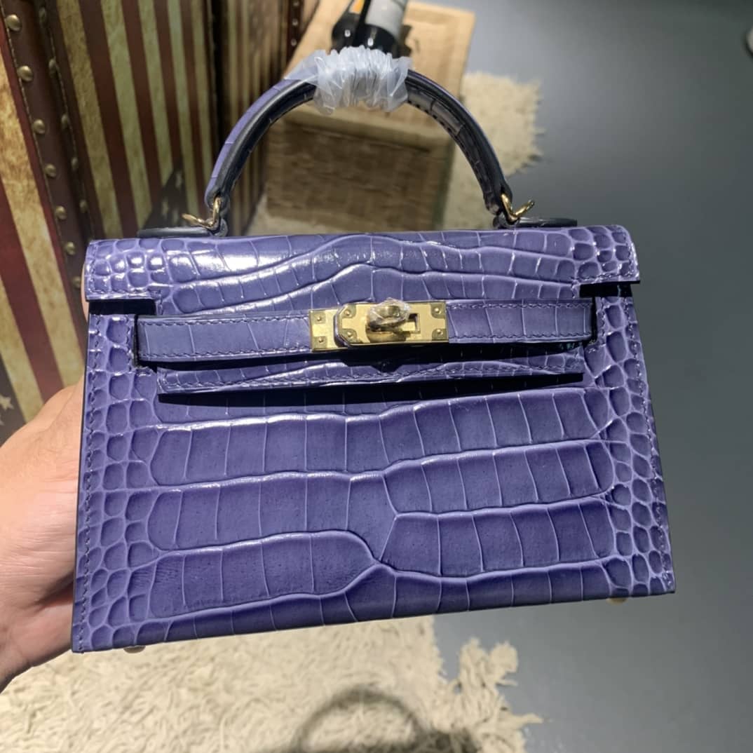 Best Replica Hermes Birkin Replica Kelly Mini 19CM Bag - Colareps