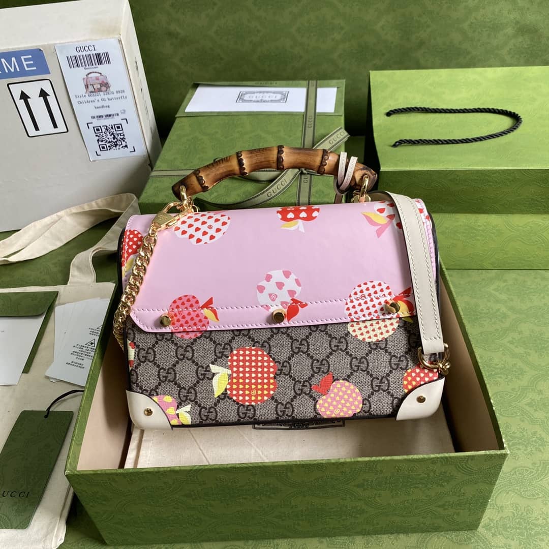 Best Replica Gucci Padlock Small Bamboo Shoulder Bag Replica 603221 - Colareps