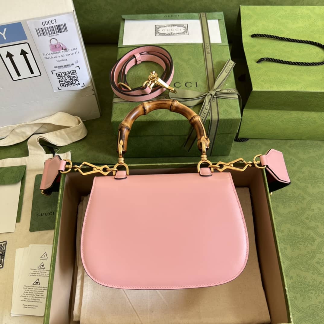 Best Replica Gucci Bamboo Small Top Handle Bag Replica 675797 - Colareps