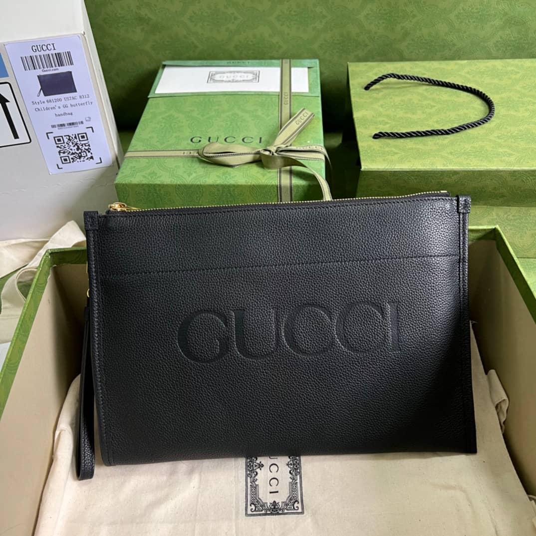 Best Replica Gucci Calfskin Matelasse Small GG Marmont Chain 681200 Replica Clutch - Colareps