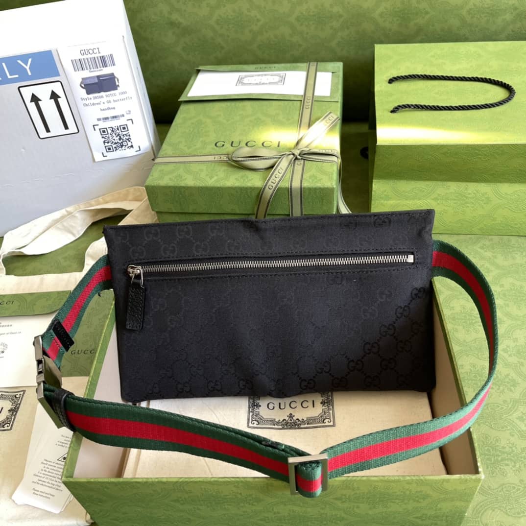 Best Replica Gucci GG Canvas Waist Crossbody Belt Bag Replica 28566 - Colareps
