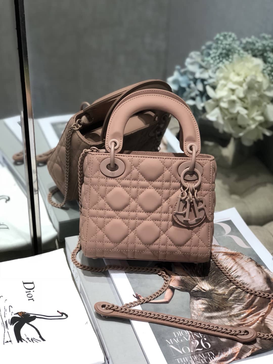 Best Replica Dior Dupe Lady Dior 17CM Bag - Colareps