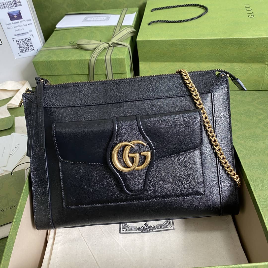 Best Replica Gucci Double G Small Shoulder Bag Replica 648999 - Colareps