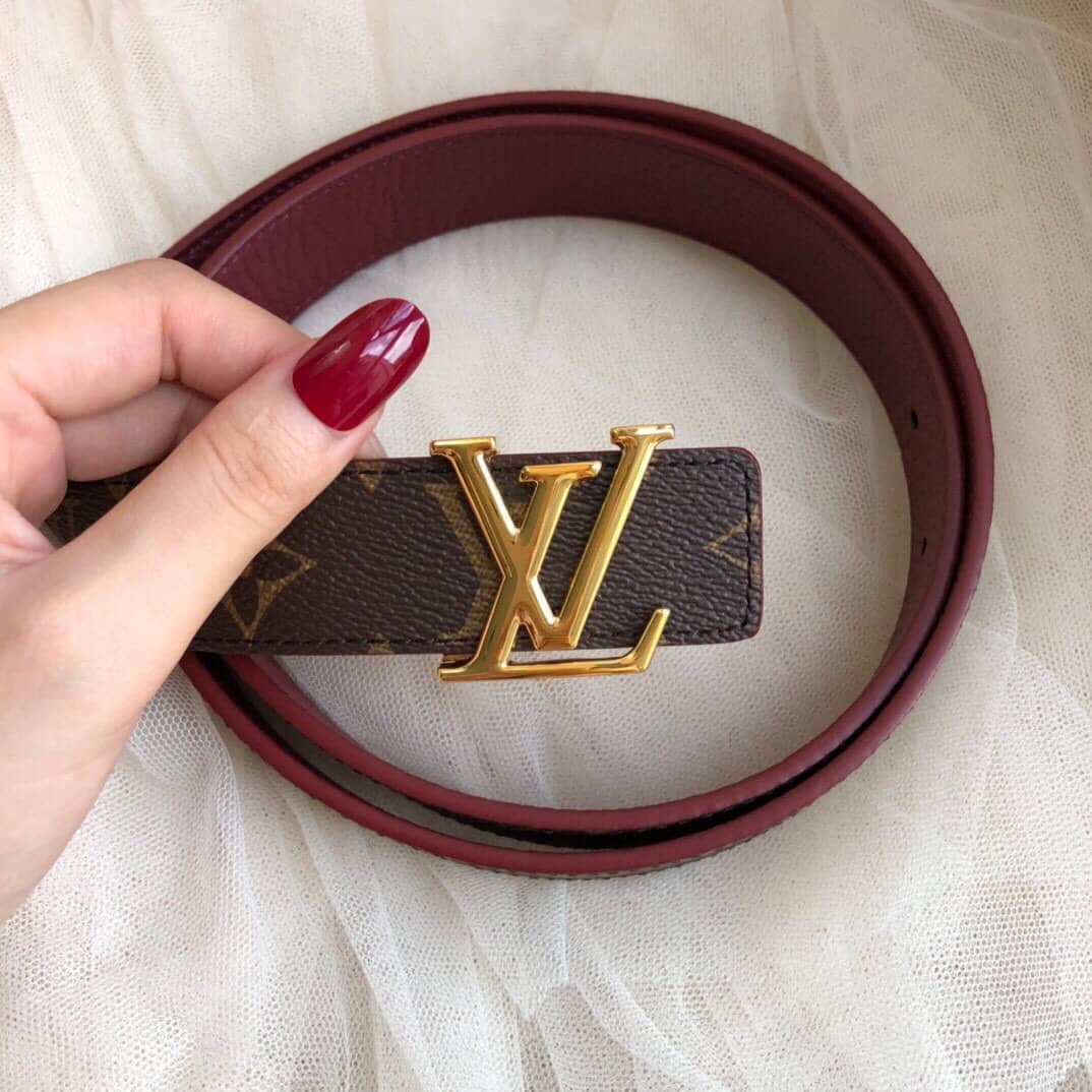 Best Replica 7 Star Louis Vuitton Leather Belt 30mm For Lady - Colareps