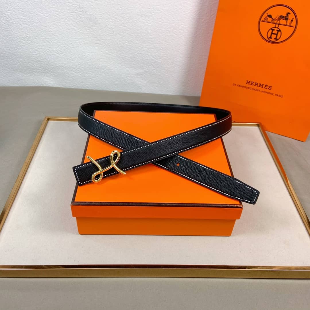 Best Replica Replica Hermes Buckle Belt 24mm For Lady - Colareps