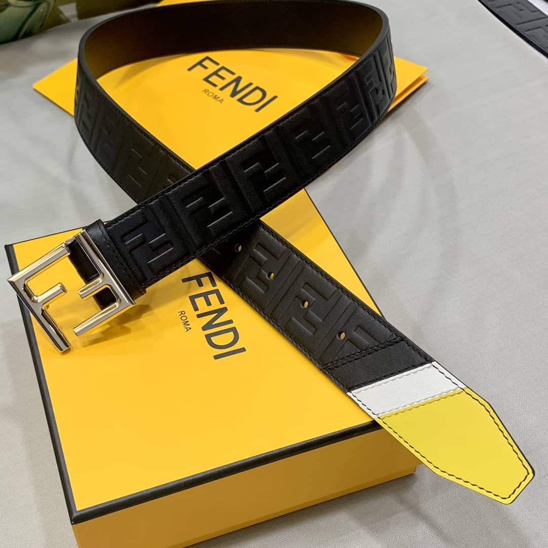 Best Replica Replica Fendi Buckle Belt 38mm - Colareps