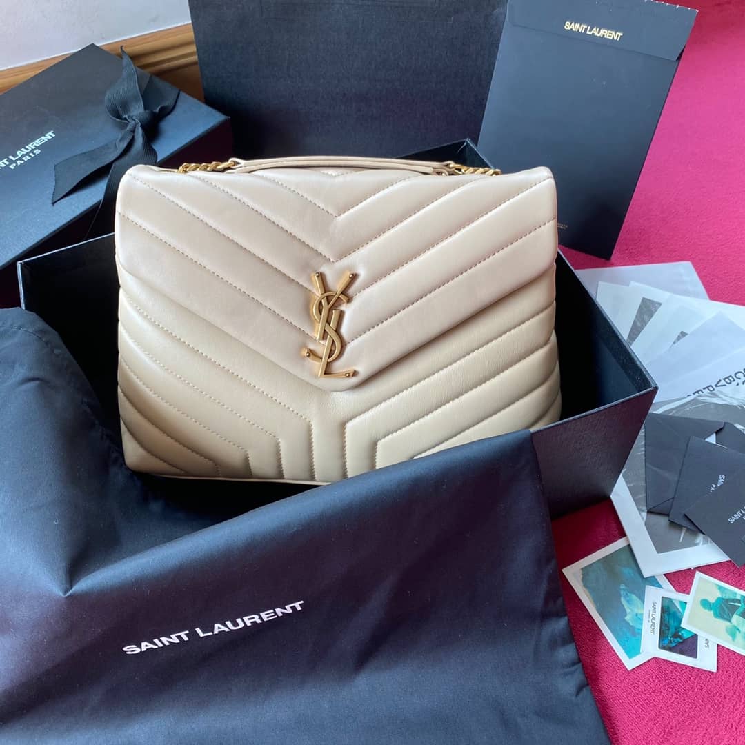 Best Replica YSL Loulou Medium Quilted “Y” Leather Replica Bag - Colareps