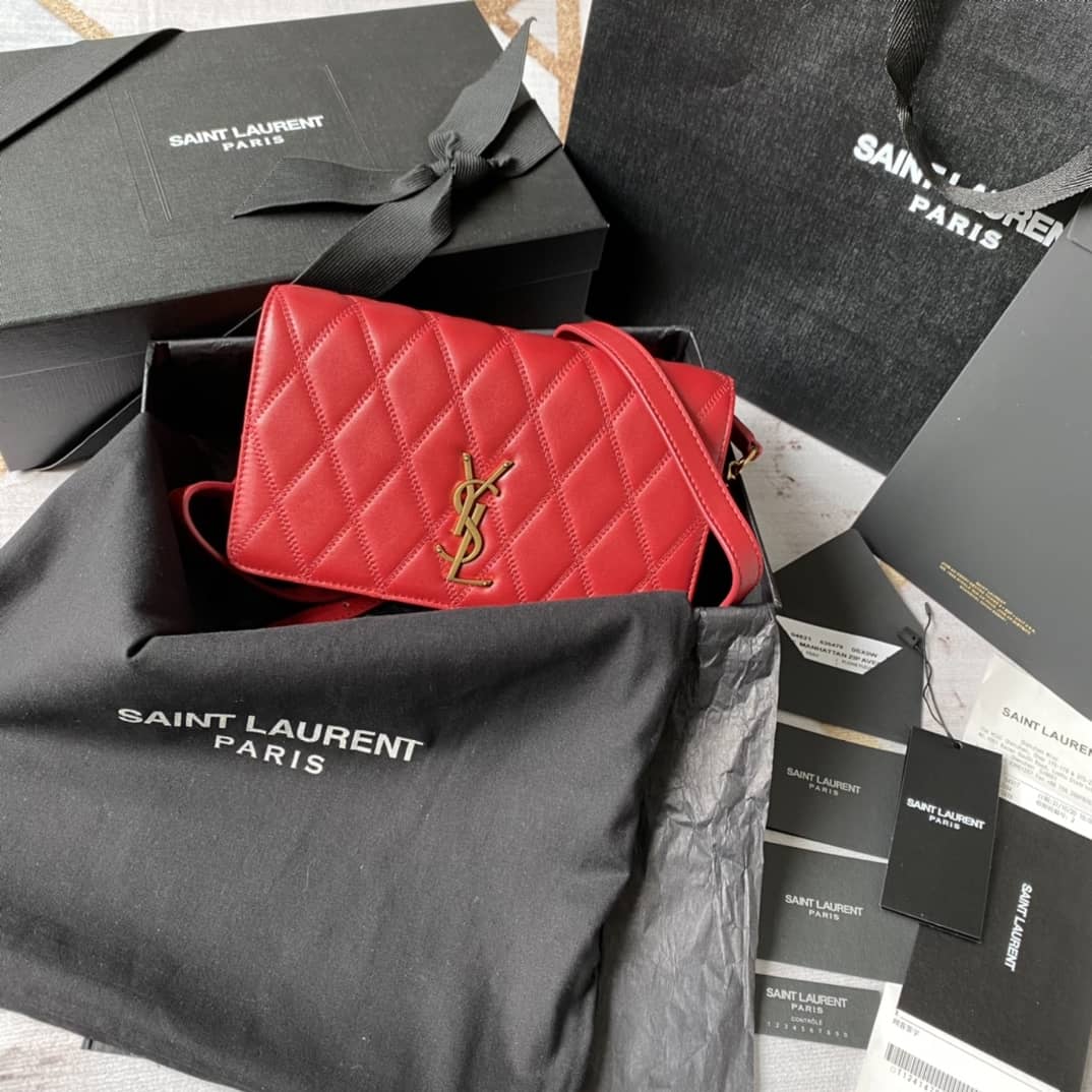 Best Replica YSL Dupes Bags Saint Laurent YSL Replica Pouch Shoulder Bag - Colareps