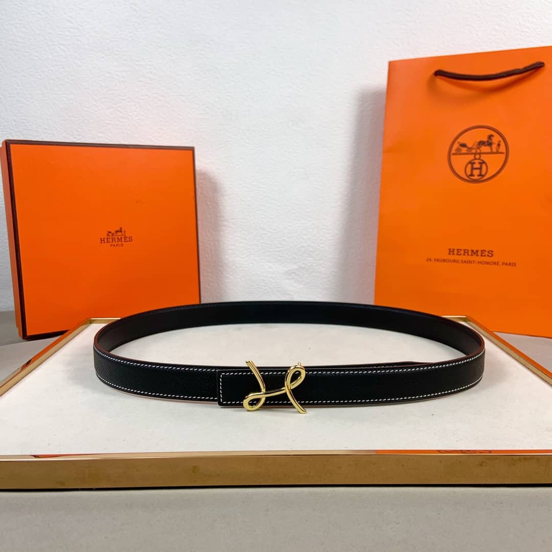 Best Replica Replica Hermes Buckle Belt 24mm For Lady - Colareps
