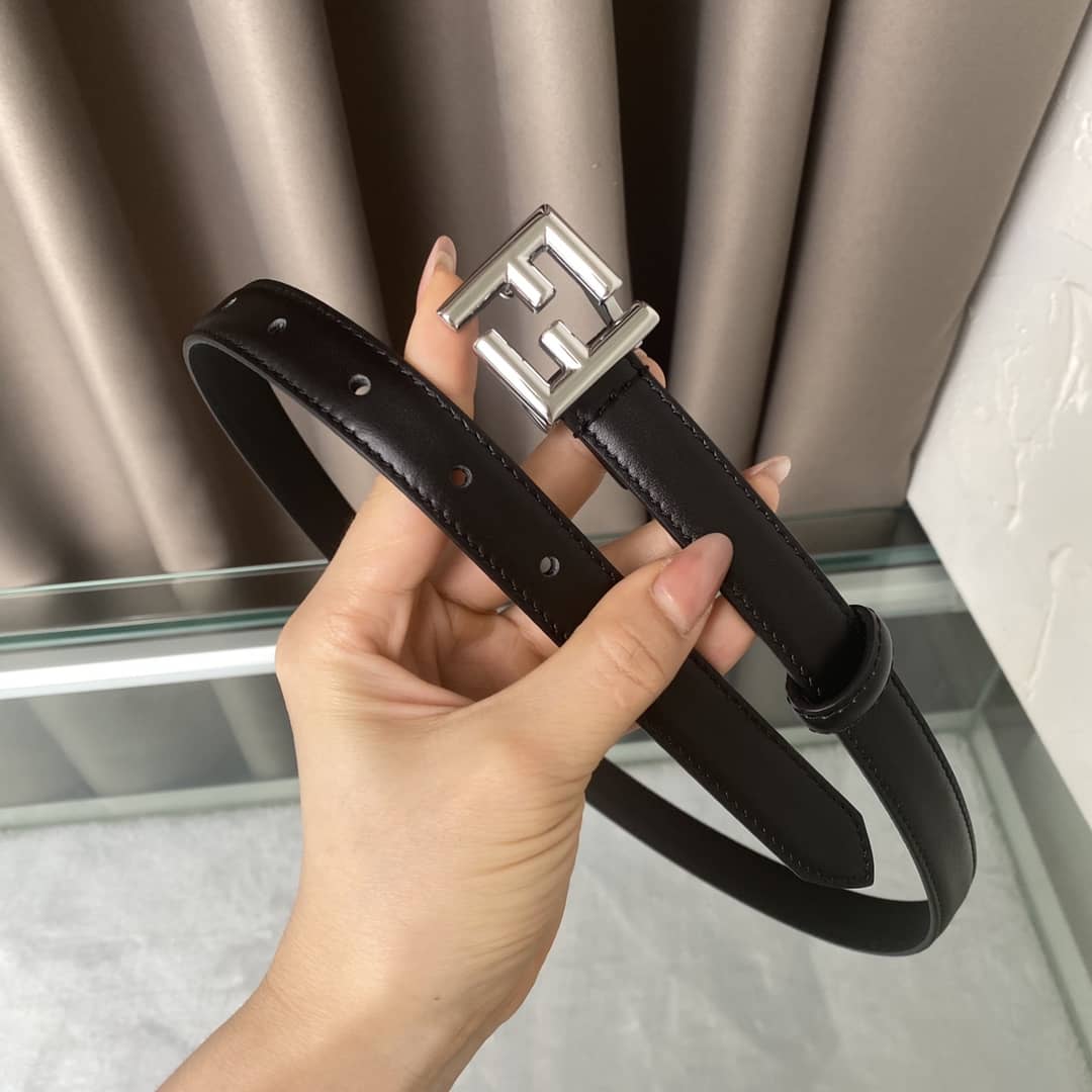 Best Replica Knockoff Fendi Logo Belt 20mm For Lady - Colareps