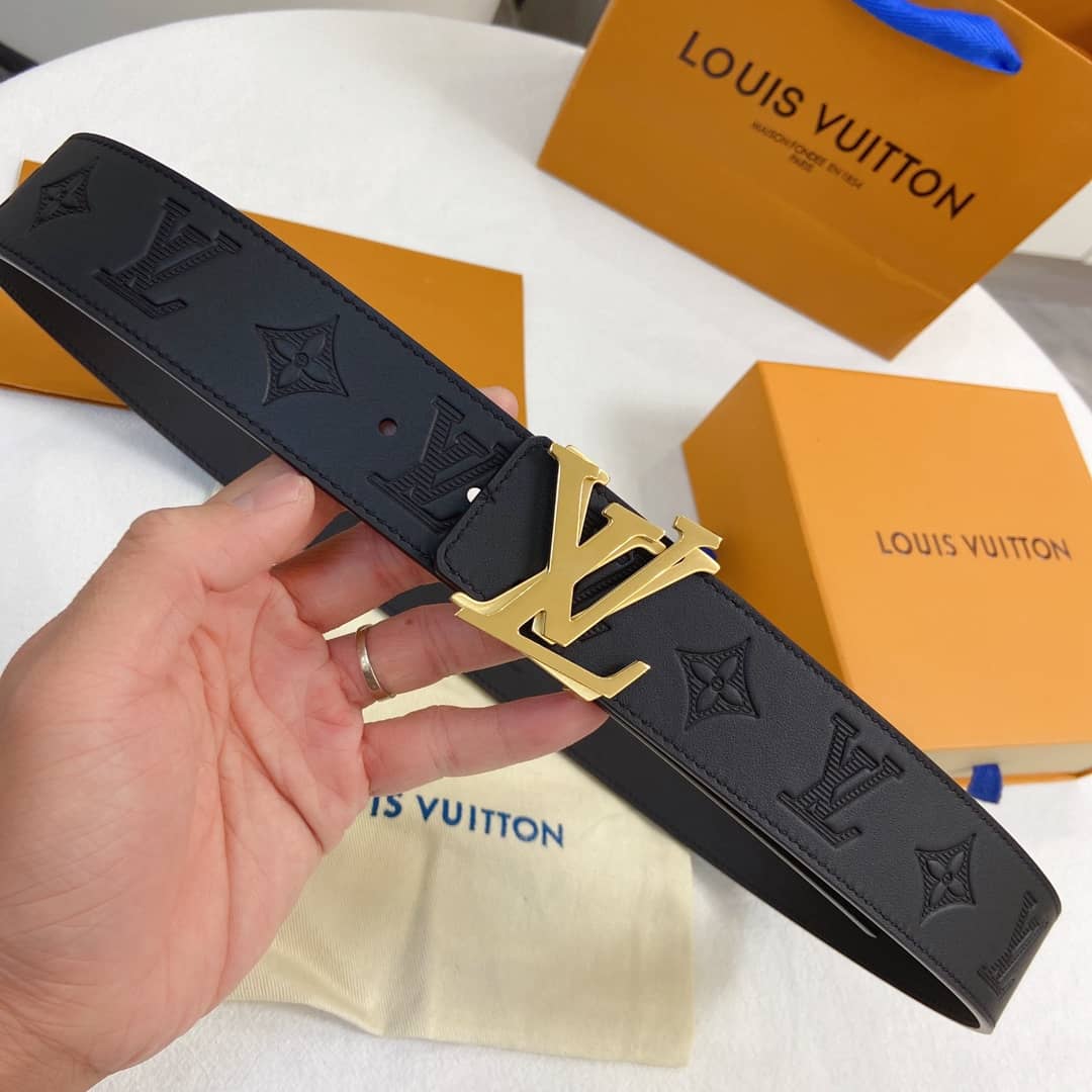 Best Replica Knockoff Louis Vuitton Logo Belt 40mm - Colareps