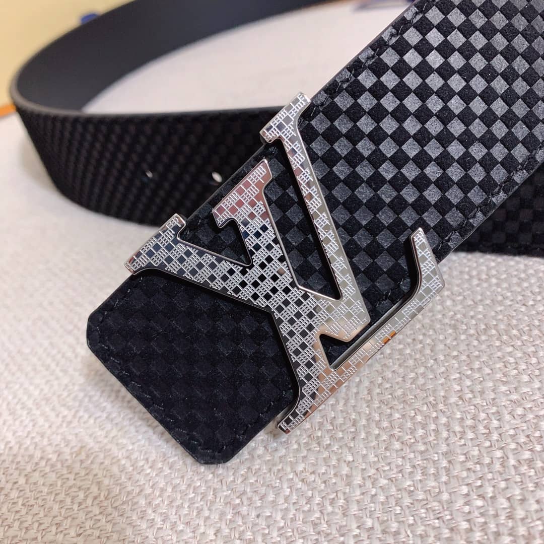 Best Replica 7 Star Louis Vuitton Leather Belt 39mm - Colareps